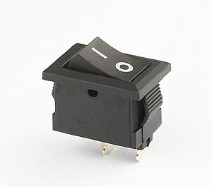 KCD10焊接型全黑船型开关